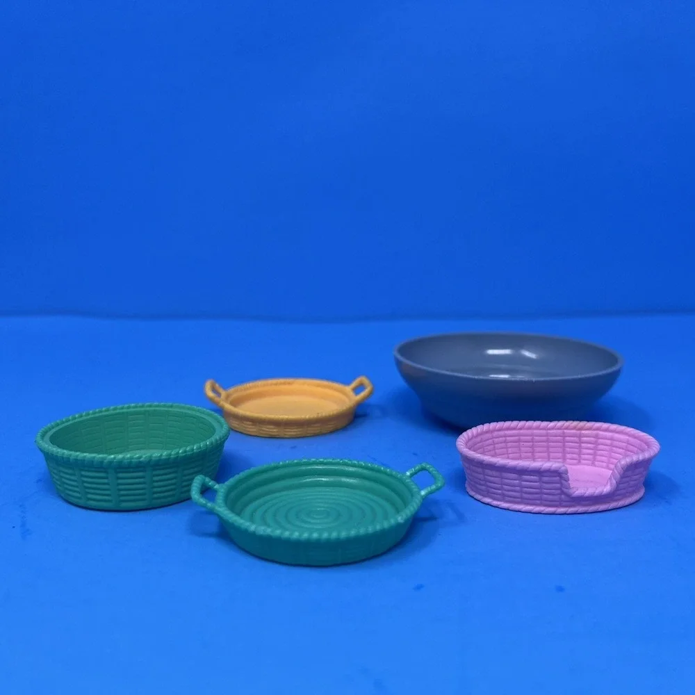 Sylvanian Family Play Set‎ Replacement Laundry Basket Basin Dog Bed Tray mixed